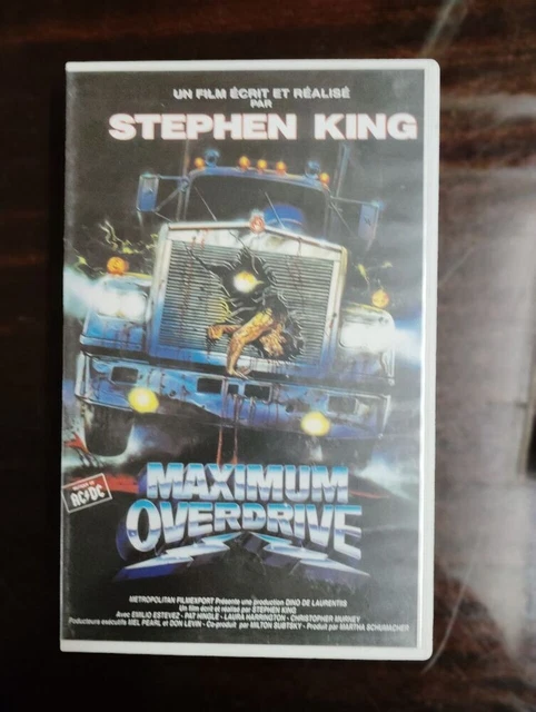 VHS - MAXIMUM Overdrive - Stephen King | Good Condition £14.35 ...