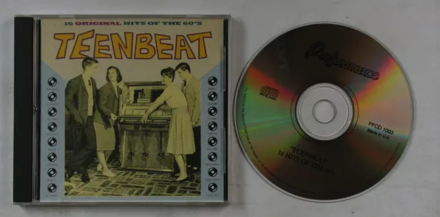 Teenbeat - 16 Original Hits Of The 60's UK CD 1989 Bobby Vee Sandy Nelson