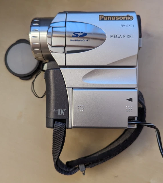 動作品　大人気　MiniDV　パナソニック　Panasonic NV-EX21 Panasonic NV-EX21 動作品撮影OK miniDVテープ編集用 - メルカリ