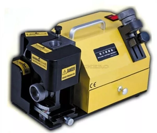 Portable 3-13MM End Mill Grinder Grinding Machine Sharpener With 5 Collet 220 cz