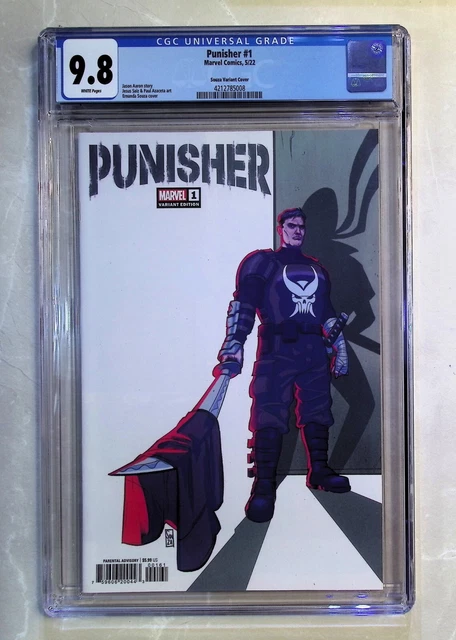 The Punisher #1 (2022 Marvel Comics) Emanda Souza Variant 1st Print CGC 9.8