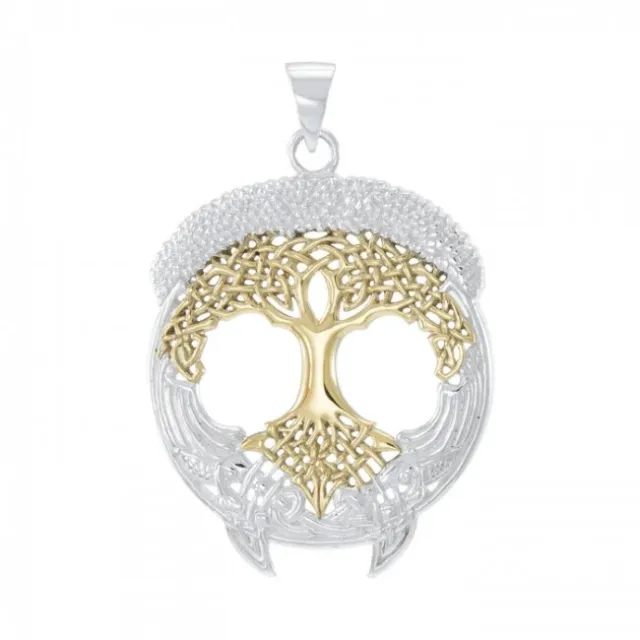 Courtney Davis Tree of Life .925 Sterling Silver Pendant by Peter Stone Jewelry
