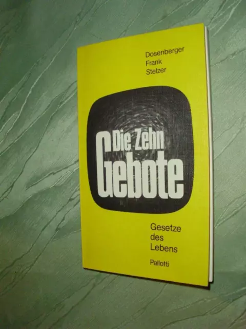 Dosenberger - Die zehn Gebote - Gesetze des Lebens - Leben - Sinn - 1979