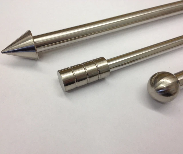 Ailejia Lot De 8 œillets De Rideaux En Acier Inoxydable - Diamètre