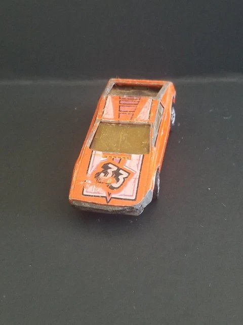 1978 HOT WHEELS #33 Lotus Royal Flash Sports Car -- Orange W