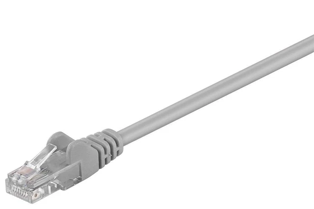 Cavo di rete CAT 5e, U/UTP; CAT 5-0200 U/UTP GRIGIO 2m PL