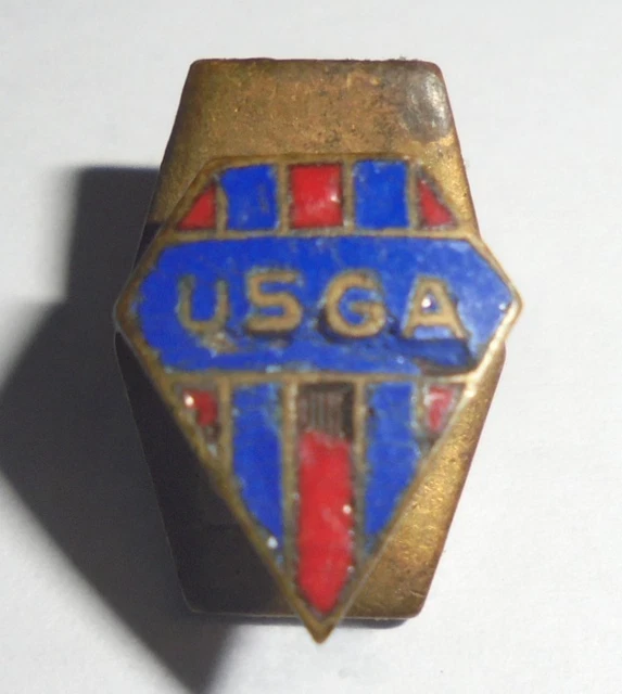 ANCIEN INSIGNE DE BOUTONNIERE JUDA MAKABI FOOTBALL CLUB SPORT FOOT émail - 1,8cm EUR 10,00