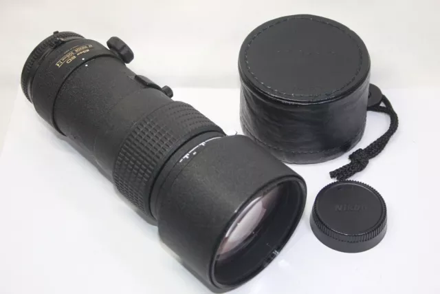 Nikon Ai AF Nikkor 300 mm F/4 ED IF Teleobjetivo AF de Japón con tapa