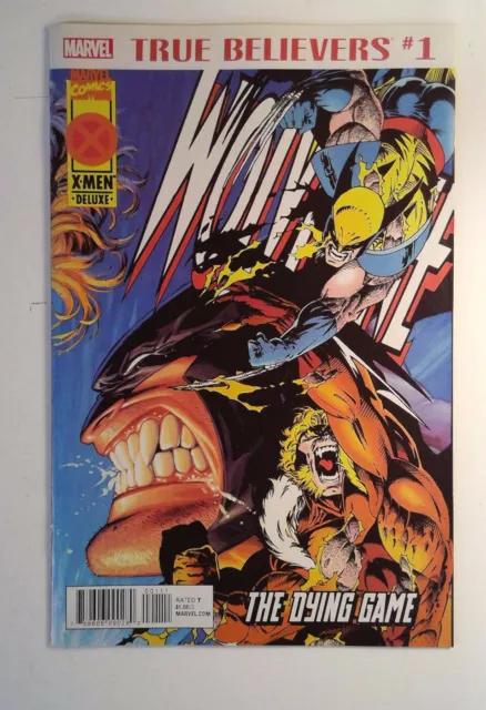 True Believers: Wolverine: Dying Game #1 (2018) Marvel 9.2 NM- Comic Book