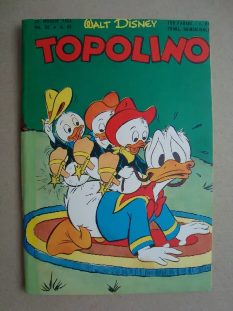 topolino libretto n°67 ed.mondadori 1953