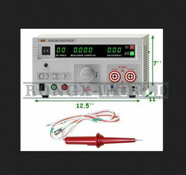 ONE 2019 RK2672AM Withstand Hi-Pot 5KV(AC/DC) 100VA Tester Withstand Voltage