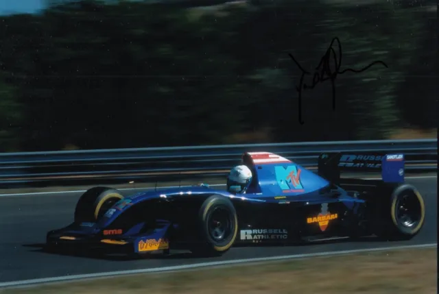 David Brabham Hand Signed MTV Simtek Ford 12x8 Photo F1 Autograph 1