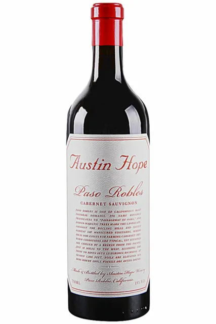 2021 Austin Hope Cabernet Sauvignon ***6  Bottle*** Wine
