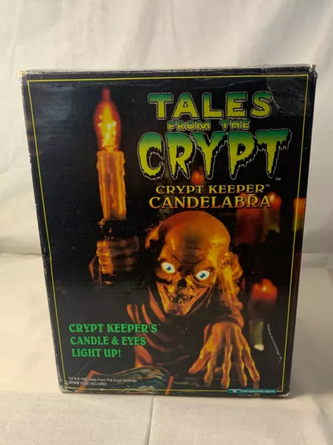 Tales From The Crypt: Crypt Keeper Candelabra - Vintage w/ Box 1996 Halloween