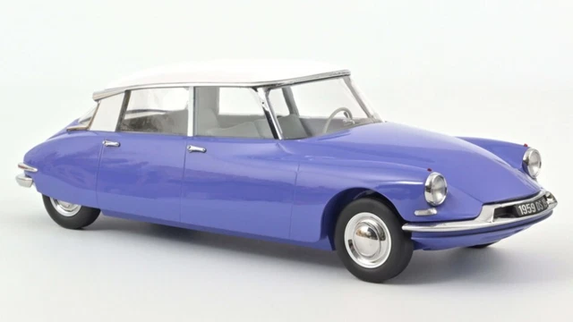 NOREV Citroën DS 19 1959 Marron Glacé – échelle 1:87 – Modèle Miniature Collectionneur – Adulte 14+