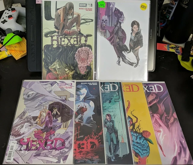 Hexed #1 3 4 5 6 8 + Variant Boom Studios Comic Lot of 7 NM Near Mint Unread