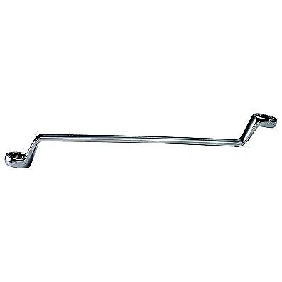 "Llave de doble anillo KS TOOLS CHROMEplus, inclinada, 3/8"x7/16"
