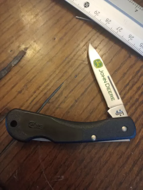 Case John Deere Lock back Knife Excellent Condition.