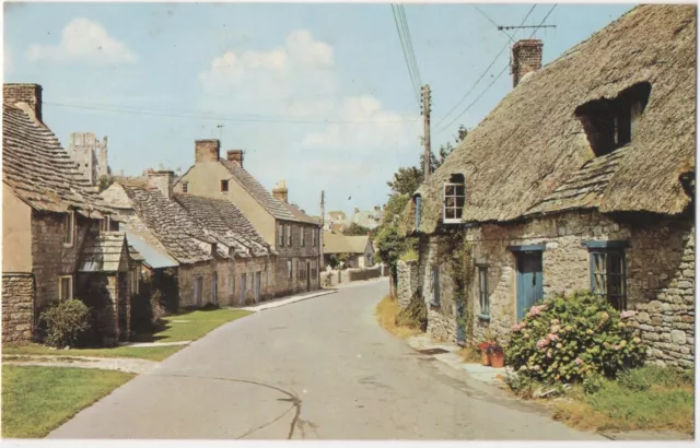POSTCARD DORSET  Corfe Castle  West Street.