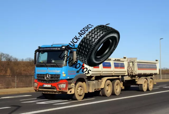 Truck Photo, Lkw Foto, Mercedes Benz Arocs, Kipper, Brückner