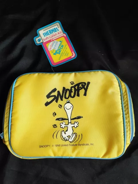 Vintage 1988 Snoopy Thermos Lunch Kit (Lunch Box Only)