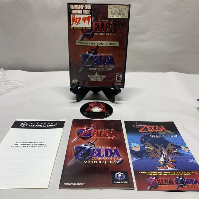 THE LEGEND OF Zelda Ocarina of Time Master Quest (GameCube, 2003