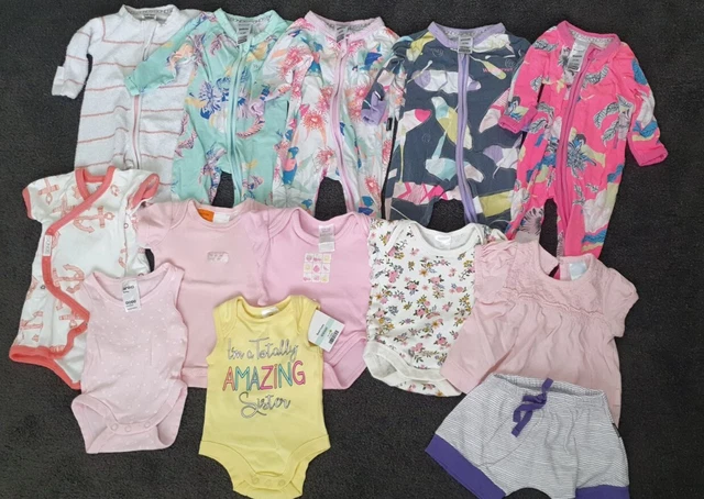 Baby Girls Clothes Bundle- Size 0000 - Newborn - Bonds, Baby Berry + more