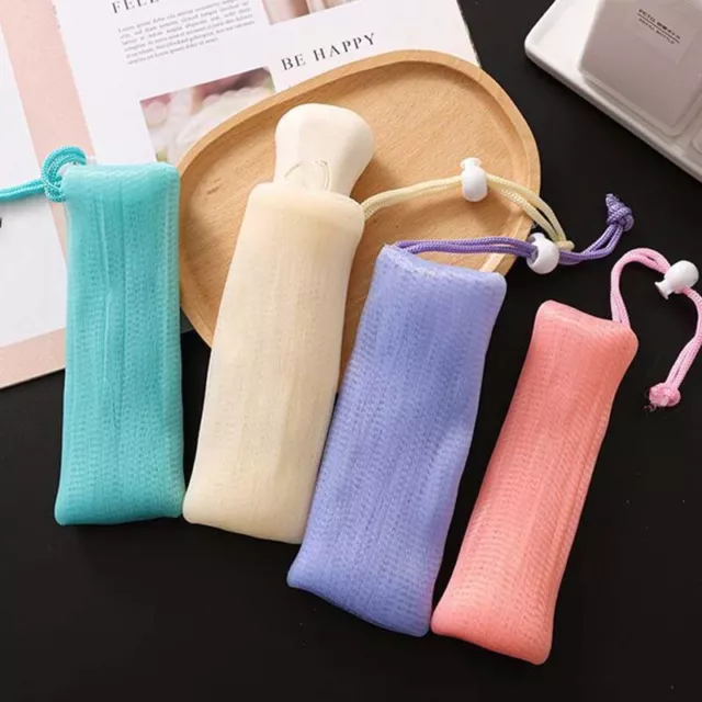 Scrubbing Bubble Net Foaming Soap Mesh Bag Bath Soaps Net Bag CleansinDO