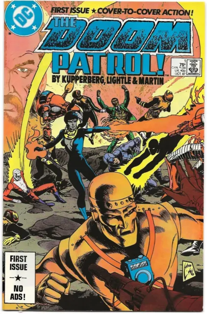 Doom Patrol #1-5 (1987) - NM KEY LOT, 1st Vol. 2 Issue, 1st Lodestone Appearance