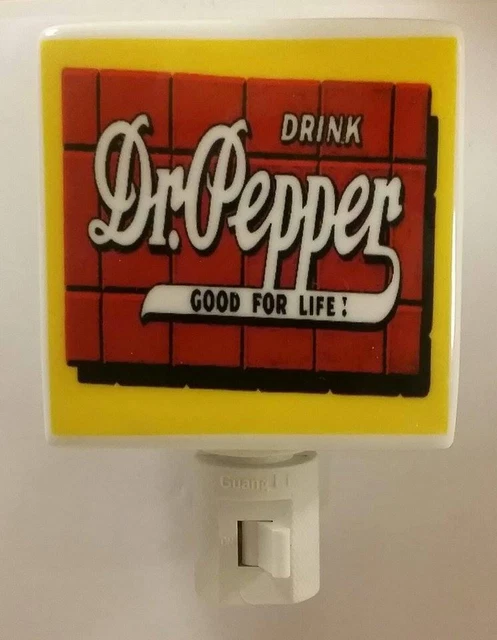 Super Nice Dr Pepper Porcelain Night Light # 3