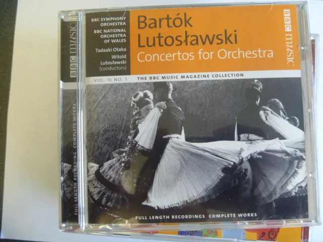 Bartok Lutoslawski Concertos  Out Of Print Bbc Freepost Cd