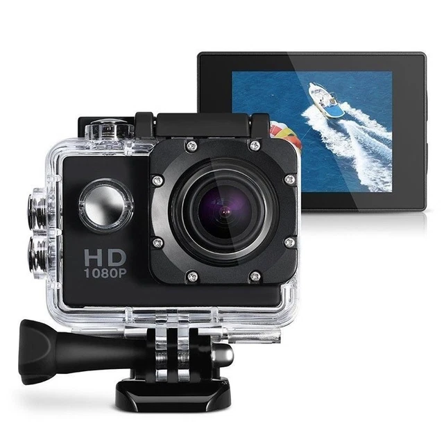 WATERPROOF 1080P ULTRA HD 2'' Screen Camera Action Sports DV Camcorder ...