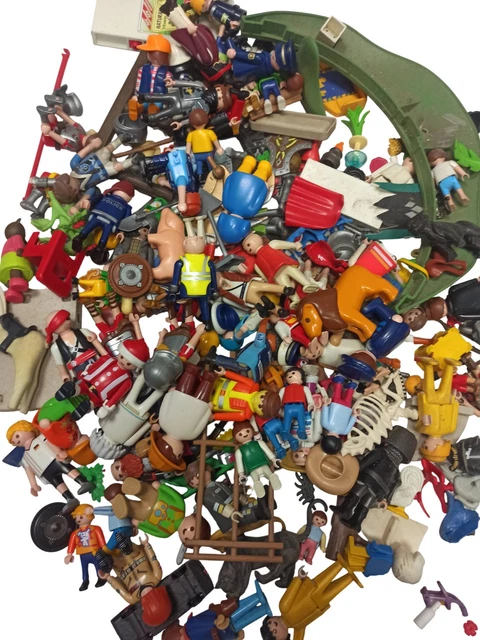 Lot De Pièces Playmobil Bateau Pirates - 1,5 Kg De Vrac - Occasion