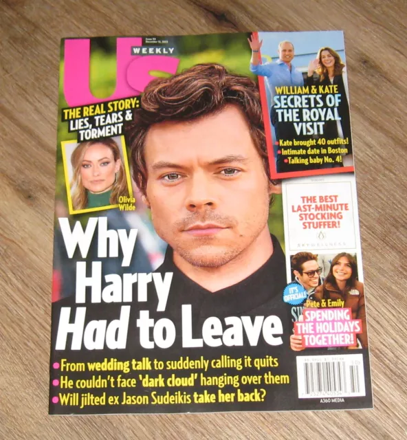 US magazine HARRY STYLES Olivia Wilde BELLA Thorne LINDSEY VONN Laura Prepon