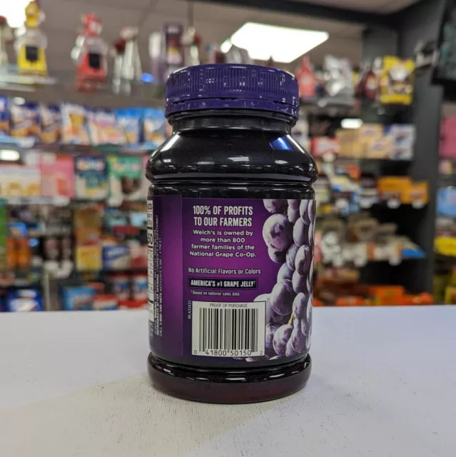 Welchs Concord Grape Jelly Tub 850g USA Import 2