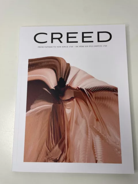 CREED Aftershave Catalogue Magazine Published 2022 NEW!!