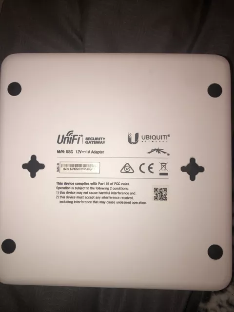 UBIQUITI NETWORKS USG Unifi Security Gateway Router/Firewall New With ...
