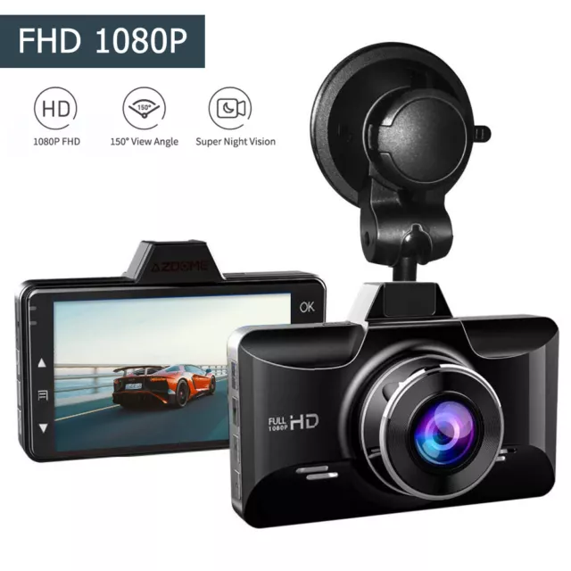 AZDOME1080P DashCam Car DVR Video Dash Camera G-Sensor Night Vision Parking Mode