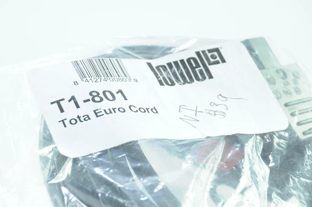 Lowel Cable T1-801 F/Tota, Omni, DP Lights - Eurocord - 16' #G703