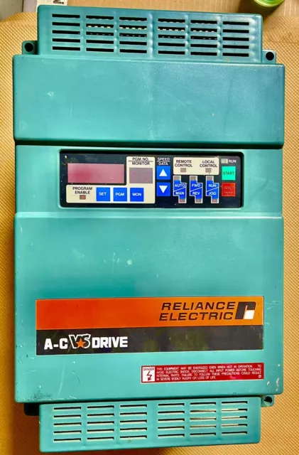 Reliance Electric A-C VS Drive GP2000 Type 1 2GU41002 2 HP EXCELLENT CONDITION