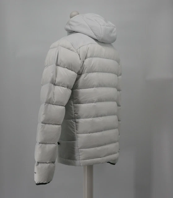 Giacca Con Cappuccio Imbottita Da Uomo Bianca Aconcagua 550 The North Face Nuovo Prezzo £200 4