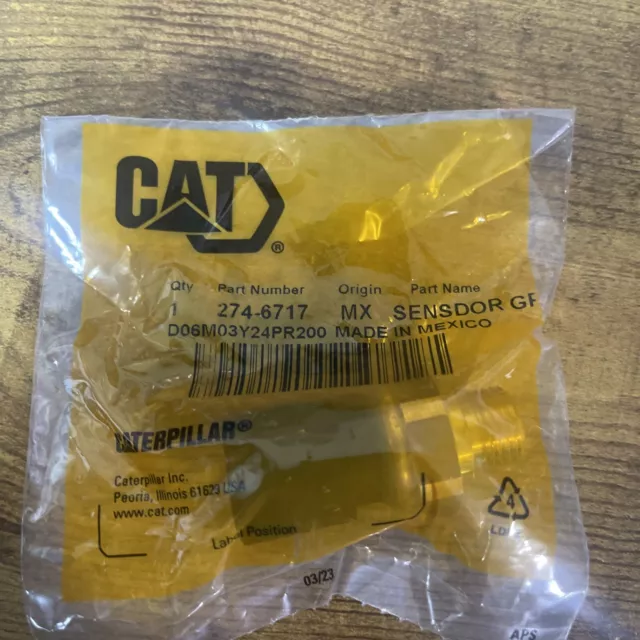 CAT Part No. 274-6717 Sensor GP-PR