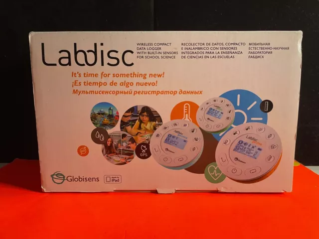 NEW Globisens Labdisc Gensci Wireless Compact Data Logger
