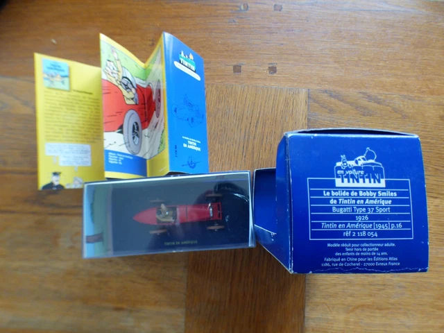 Moulinsart 1:24 - Voiture miniature -Hergé/Tintin - La Ford Cabriolet
