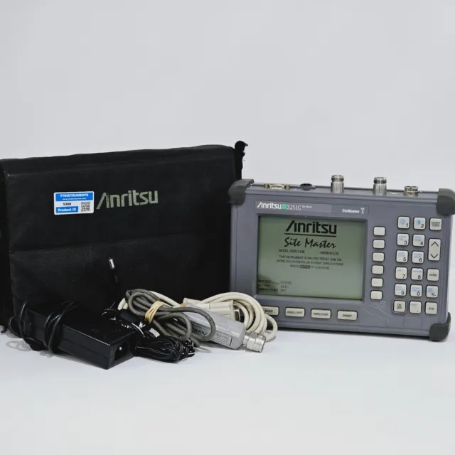 Anritsu S251C 650-2500 MHz SiteMaster Cable & Antenna Analyzer Opt. 10B