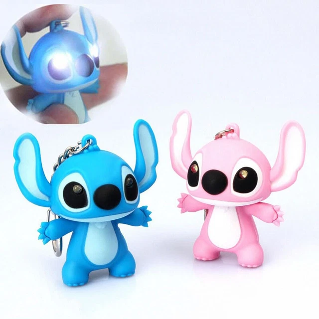 Cute Stitch Lilo Keychain Couple Pendant Bag Charm Ornament Keyring Cartoon Gift