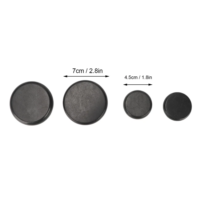 14X Juego de Piedras de Masaje Hogar Salón de Belleza Basalto Muscular Relajación Terapia Spa SLS