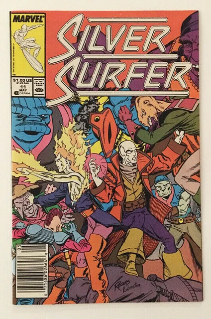Marvel Silver Surfer 1988 #11 newsstand VF/NM unread bagged & boarded