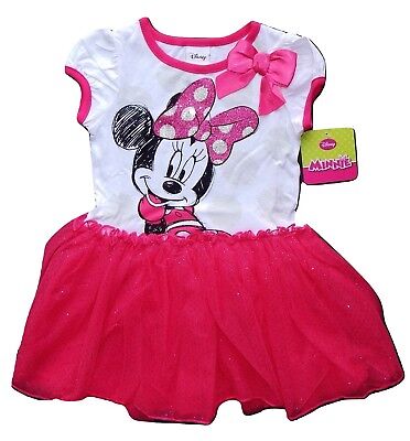 Minnie Mouse Disney Vestito a Tutù 1-Pc. Abbigliamento Set Bambini Misura 3T