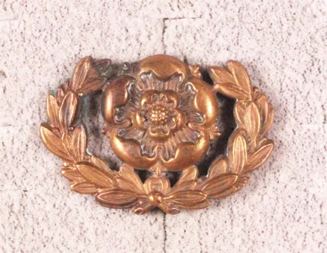 British Army Badge - Royal Sussex Regiment, collar - brass, nhm